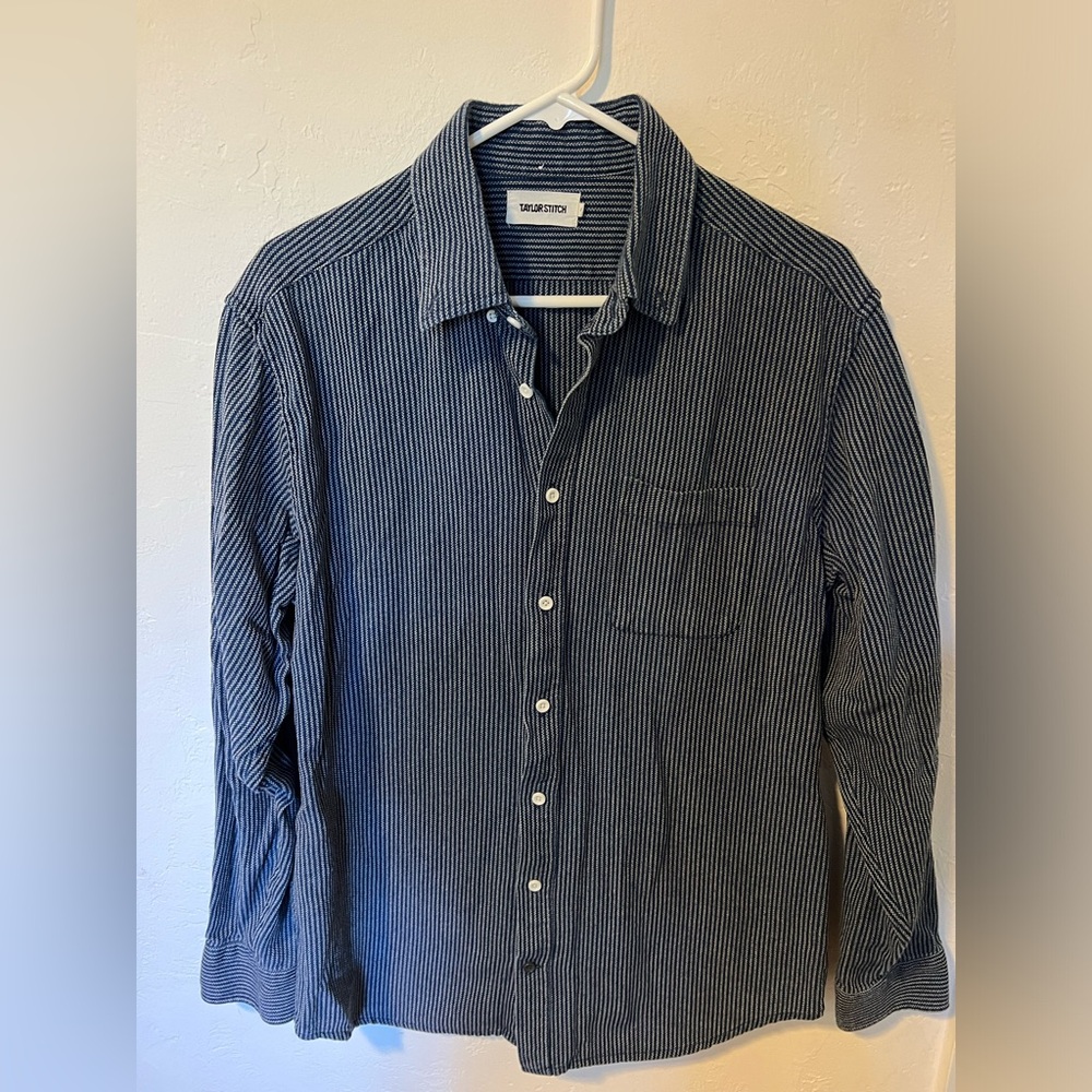 Taylor Stitch the jack roped indigo button down